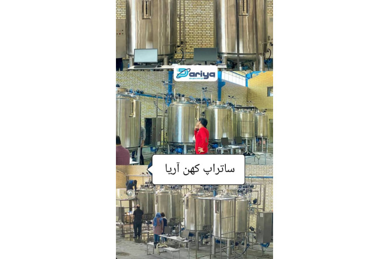  ساخت انواع مخازن استیل